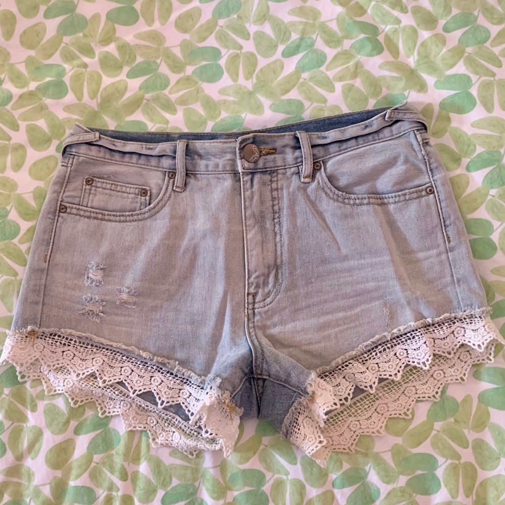 Free People Denim Shorts